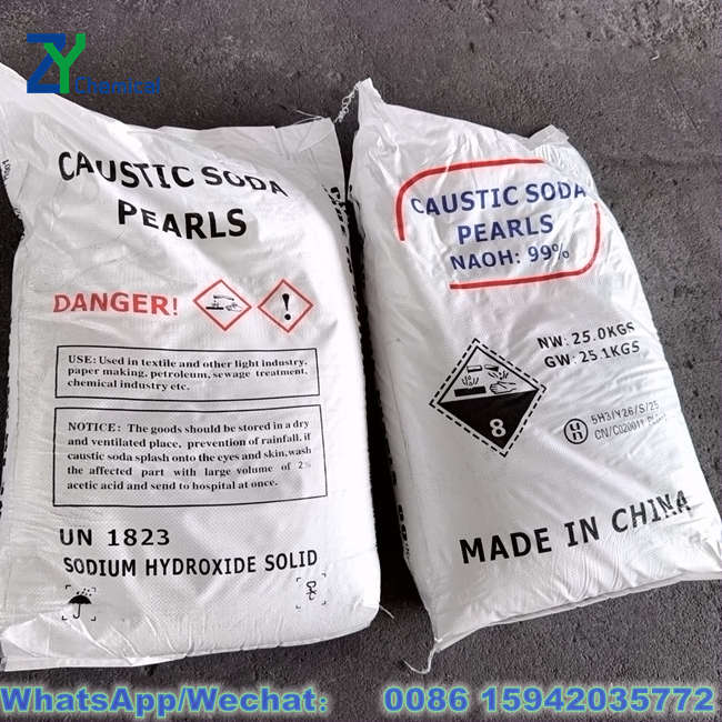 caustic soda 25kg bags