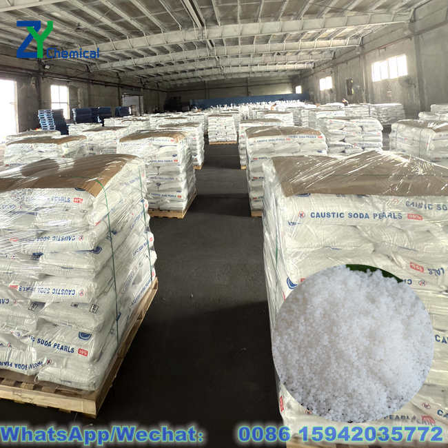 caustic soda pearls price