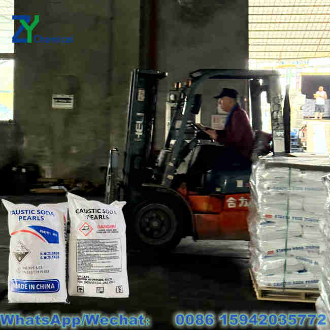 soude caustique perle Chine