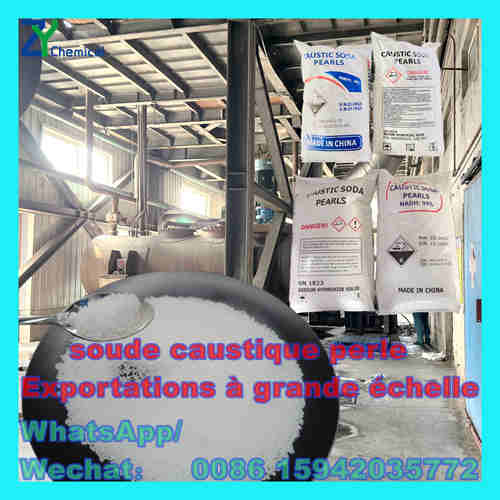 Prix soude caustique en granulés rouges pour export Afrique